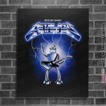 Load image into Gallery viewer, Secret_Shirts Posters / 4"x6" / Black Shiny Metal!