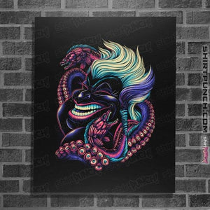 Daily_Deal_Shirts Posters / 4"x6" / Black The Witch Of The Sea