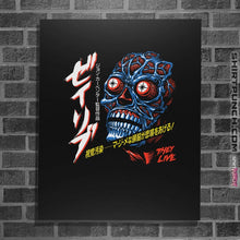Load image into Gallery viewer, Shirts Posters / 4"x6" / Black Zylib