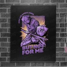 Load image into Gallery viewer, Daily_Deal_Shirts Posters / 4"x6" / Black Call An Ambulance