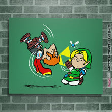 Load image into Gallery viewer, Shirts Posters / 4"x6" / Irish Green The Triforge Gag