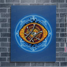 Load image into Gallery viewer, Shirts Posters / 4"x6" / Royal Blue Master Of Time