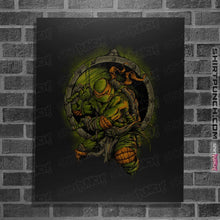 Load image into Gallery viewer, Shirts Posters / 4"x6" / Black Mikey
