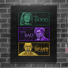 Load image into Gallery viewer, Shirts Posters / 4"x6" / Black The Good, The Bad, And The Beast