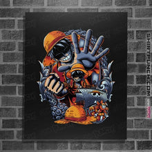 Load image into Gallery viewer, Daily_Deal_Shirts Posters / 4"x6" / Black Pirate Crest
