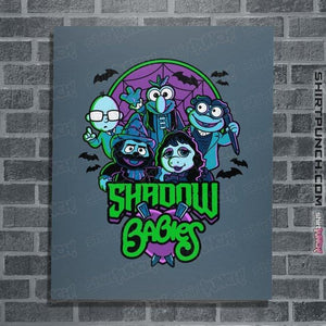 Shirts Posters / 4"x6" / Indigo Blue Shadow Babies