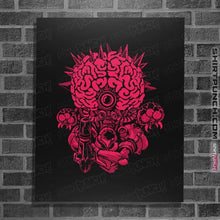 Load image into Gallery viewer, Daily_Deal_Shirts Posters / 4"x6" / Black Brain Bounty