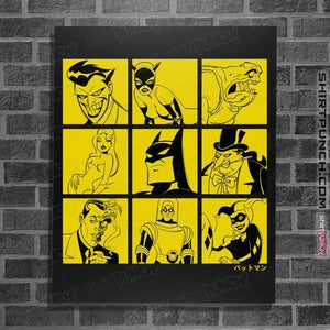 Daily_Deal_Shirts Posters / 4"x6" / Black Batman Villains'
