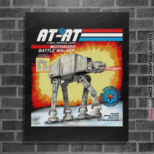 Load image into Gallery viewer, Daily_Deal_Shirts Posters / 4"x6" / Black Real Imperial Hero