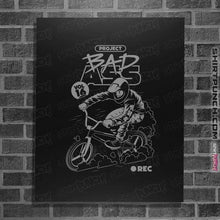 Load image into Gallery viewer, Shirts Posters / 4"x6" / Black Project Badass