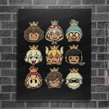 Load image into Gallery viewer, Shirts Posters / 4"x6" / Black Evil Waifus