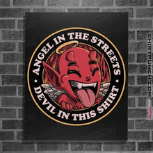 Load image into Gallery viewer, Secret_Shirts Posters / 4"x6" / Black Angel In The Streets
