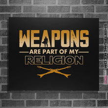 Load image into Gallery viewer, Shirts Posters / 4"x6" / Black Weapons