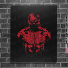 Load image into Gallery viewer, Shirts Posters / 4"x6" / Black The Man Without Fear