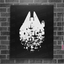 Load image into Gallery viewer, Shirts Posters / 4"x6" / Black Fractured Rebellion 2