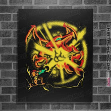 Load image into Gallery viewer, Daily_Deal_Shirts Posters / 4"x6" / Black A Shot In The Dark