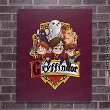 Load image into Gallery viewer, Secret_Shirts Posters / 4"x6" / Maroon Little Wizards