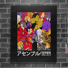 Load image into Gallery viewer, Shirts Posters / 4"x6" / Black Assemble!