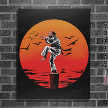 Load image into Gallery viewer, Secret_Shirts Posters / 4"x6" / Black Karate Murray