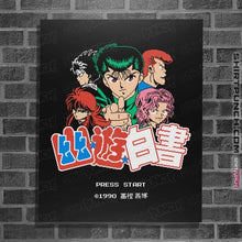 Load image into Gallery viewer, Daily_Deal_Shirts Posters / 4"x6" / Black Yu Yu Pixels