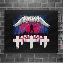 Load image into Gallery viewer, Secret_Shirts Posters / 4"x6" / Black Master Of Metal