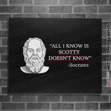 Load image into Gallery viewer, Daily_Deal_Shirts Posters / 4"x6" / Black True Knowledge