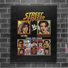 Load image into Gallery viewer, Secret_Shirts Posters / 4"x6" / Black Street Frasier