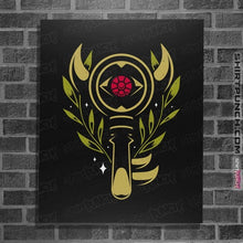 Load image into Gallery viewer, Secret_Shirts Posters / 4"x6" / Black Big Key