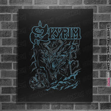 Load image into Gallery viewer, Shirts Posters / 4"x6" / Black Dragon Hunter