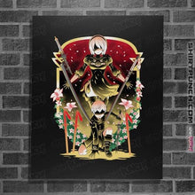 Load image into Gallery viewer, Shirts Posters / 4"x6" / Black Robot Hunters