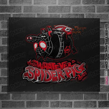 Load image into Gallery viewer, Secret_Shirts Posters / 4"x6" / Black Spider-Pig - 1610
