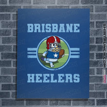 Load image into Gallery viewer, Daily_Deal_Shirts Posters / 4"x6" / Royal Blue Brisbane Heelers
