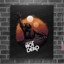 Load image into Gallery viewer, Secret_Shirts Posters / 4"x6" / Black Back From The Pit