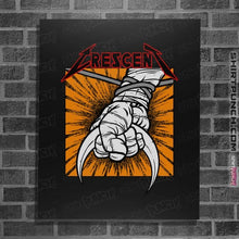 Load image into Gallery viewer, Secret_Shirts Posters / 4"x6" / Black Crescent