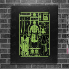 Load image into Gallery viewer, Daily_Deal_Shirts Posters / 4"x6" / Black Zoro Model Sprue