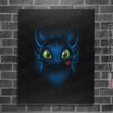 Load image into Gallery viewer, Shirts Posters / 4&quot;x6&quot; / Black Dragon Eyes
