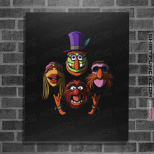 Load image into Gallery viewer, Secret_Shirts Posters / 4"x6" / Black Bohemian Mdayhem