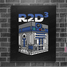 Load image into Gallery viewer, Daily_Deal_Shirts Posters / 4"x6" / Black R2DCubed