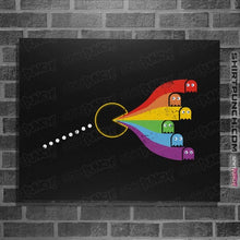 Load image into Gallery viewer, Daily_Deal_Shirts Posters / 4"x6" / Black The Dark Side Of The Maze