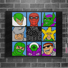 Load image into Gallery viewer, Shirts Posters / 4"x6" / Black The 60s Bunch