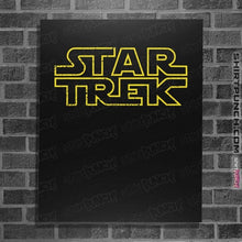 Load image into Gallery viewer, Daily_Deal_Shirts Posters / 4"x6" / Black StarTrekWars