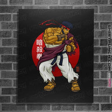 Load image into Gallery viewer, Daily_Deal_Shirts Posters / 4"x6" / Black The Monk.