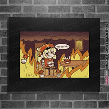 Load image into Gallery viewer, Secret_Shirts Posters / 4"x6" / Black Bomb Is Fine