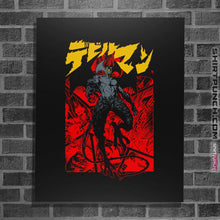 Load image into Gallery viewer, Shirts Posters / 4"x6" / Black Debiruman