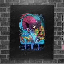 Load image into Gallery viewer, Shirts Posters / 4"x6" / Black Tomioka