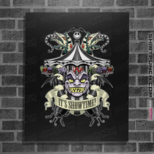 Load image into Gallery viewer, Shirts Posters / 4"x6" / Black Showtime!