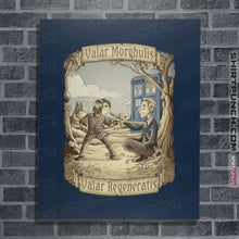 Load image into Gallery viewer, Shirts Posters / 4"x6" / Navy Valar Regeneratis