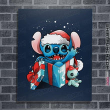 Load image into Gallery viewer, Daily_Deal_Shirts Posters / 4"x6" / Navy The Christmas Experiment