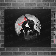 Load image into Gallery viewer, Shirts Posters / 4"x6" / Black Psycho