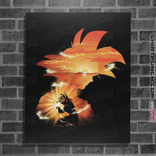 Load image into Gallery viewer, Shirts Posters / 4"x6" / Black The First super Saiyan